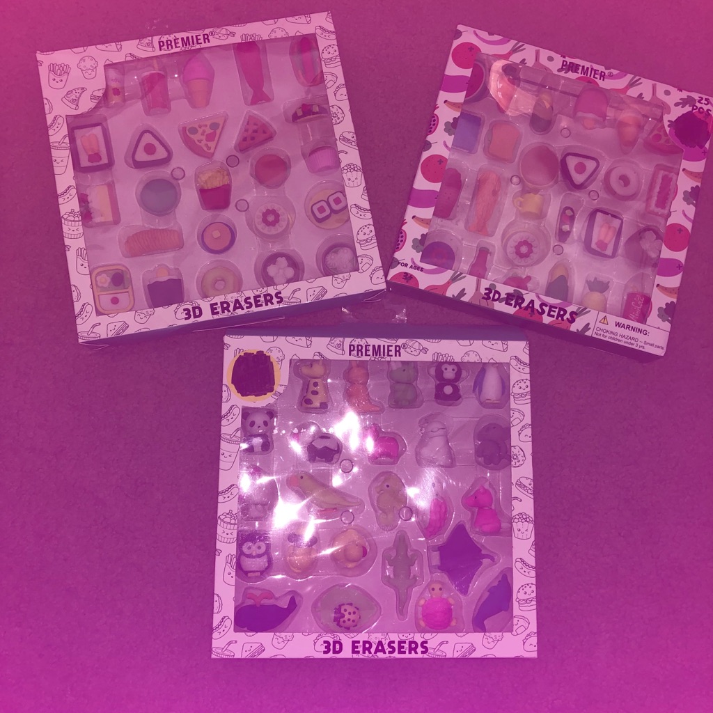 3d Erasers
